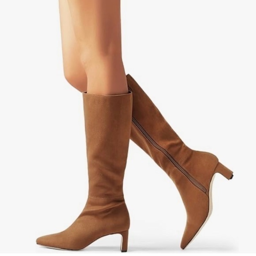 Dreampairs brown faux suede size 9, new‎ in box - Picture 7 of 10
